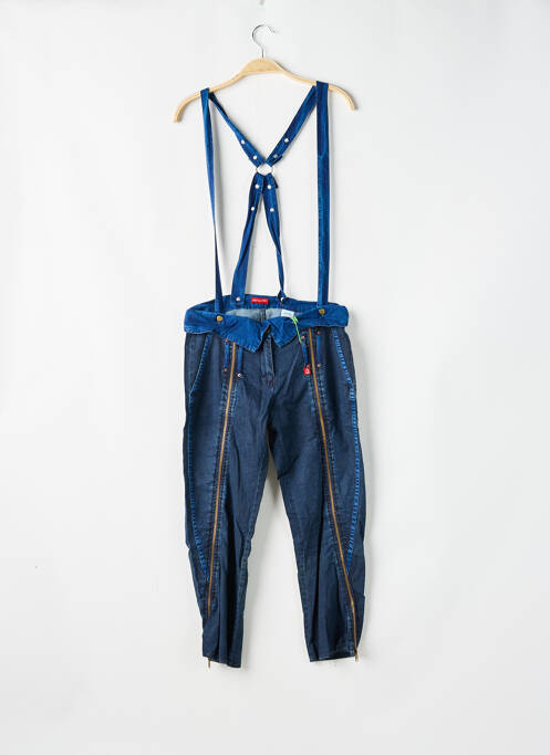 Blugi cu croială slim albastru BE YOU K femeie