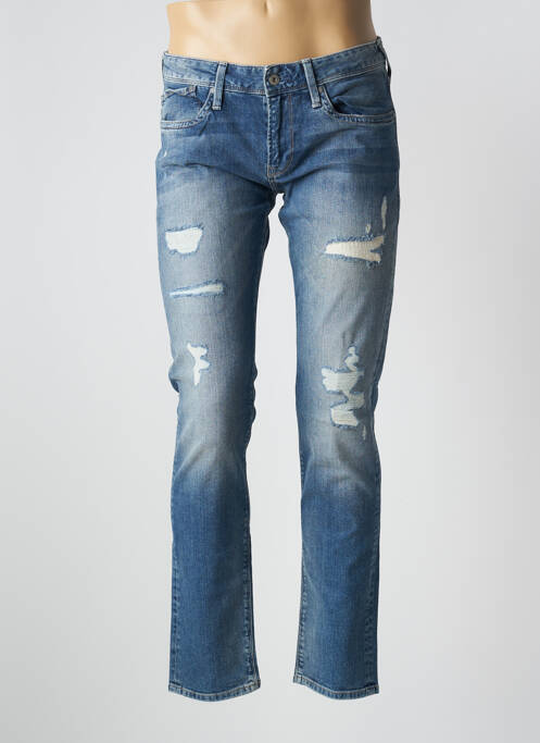 Blugi cu croială slim albastru PEPE JEANS bărbat