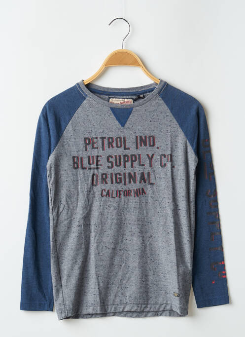 Tricou gri PETROL INDUSTRIES băiat