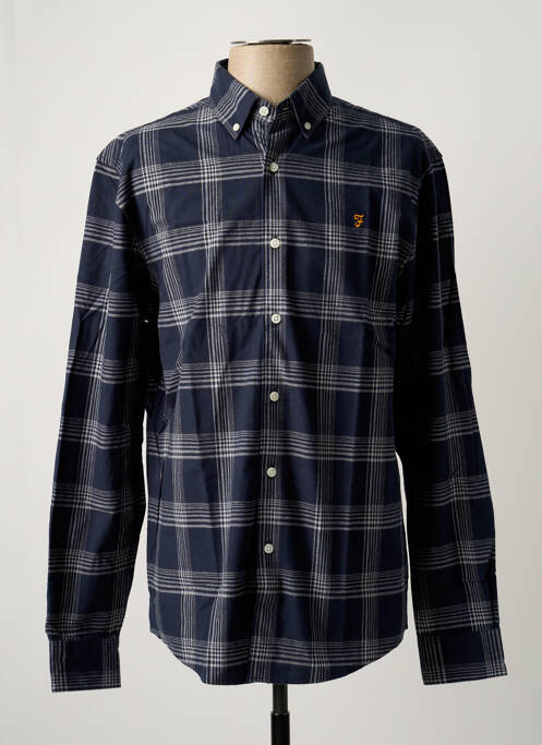 Cămașă cu mâneci lungi albastru FARAH bărbat