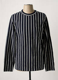 Tricou croială dreaptă mâneci lungi albastru BELLEROSE bărbat