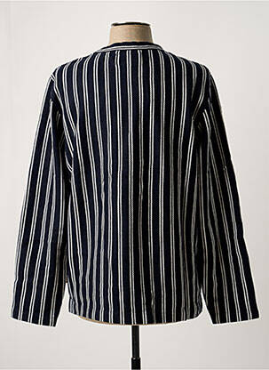 Tricou croială dreaptă mâneci lungi albastru BELLEROSE bărbat