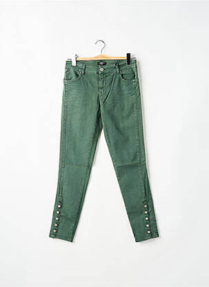 Blugi cu croială slim verde HEARTLESS JEANS femeie