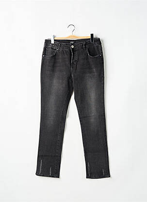 Blugi cu croială slim efect uzat decolorat mărime normală negru HEARTLESS JEANS femeie