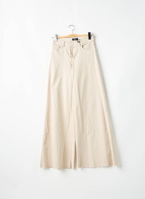 Blugi cu croială evazată bej HEARTLESS JEANS femeie