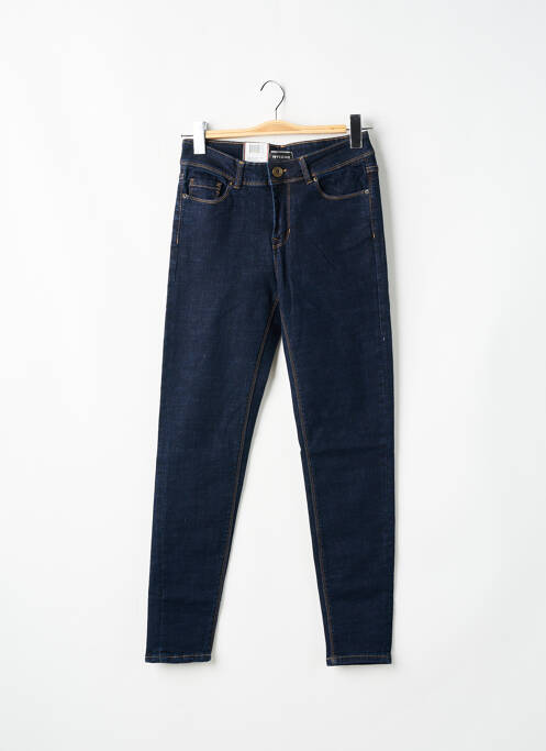 Blugi cu croială slim albastru FIFTY femeie