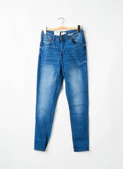 Blugi cu croială slim albastru FIFTY femeie