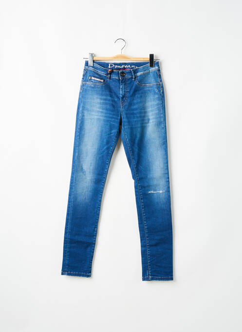 Blugi cu croială slim albastru DONOVAN femeie