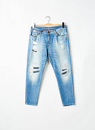 Pantalon trei sferturi albastru DONOVAN femeie