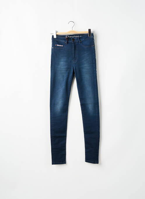 Blugi cu croială slim albastru DONOVAN femeie