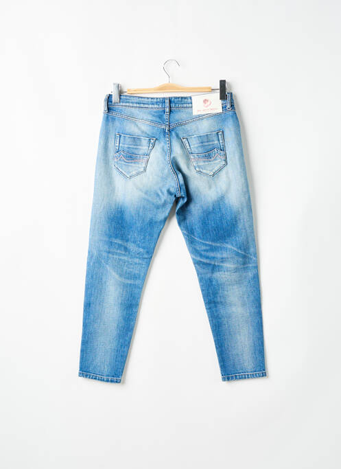 Pantalon trei sferturi albastru DONOVAN femeie