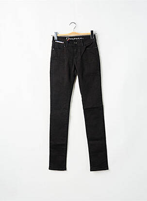 Blugi cu croială slim negru DONOVAN femeie