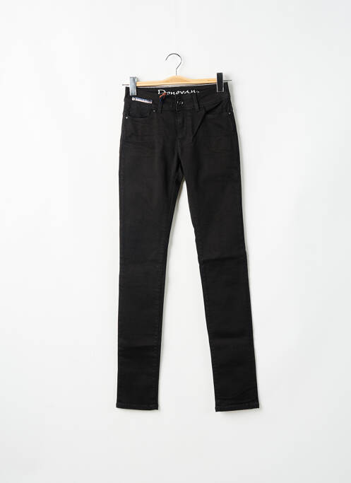 Blugi cu croială slim negru DONOVAN femeie