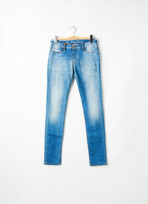 Blugi cu croială slim albastru DN.SIXTY SEVEN femeie