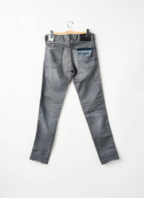 Blugi cu croială slim gri REPLAY bărbat