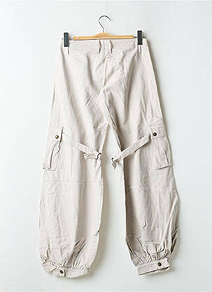 Pantalon cargo buzunare mărime normală bej BE YOU K femeie