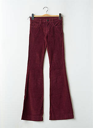 Pantalon evazat roșu FIVE PM femeie