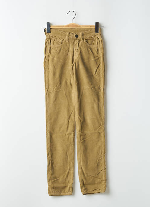 Pantalon drept bej FIVE PM femeie