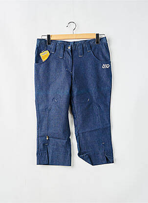 Pantalon trei sferturi buzunare albastru DDP femeie
