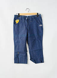 Pantalon trei sferturi buzunare albastru DDP femeie