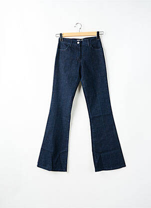 Blugi cu croială evazată albastru FORNARINA femeie