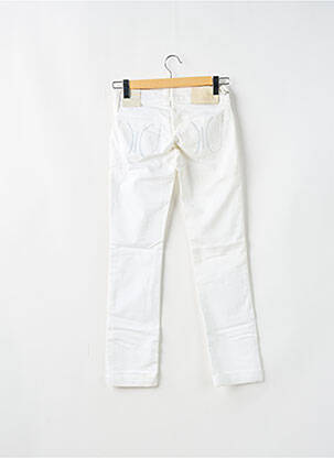 Pantalon slim buzunare alb FORNARINA femme