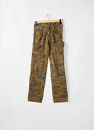 Pantalon cargo croială dreaptă verde FREEMAN T.PORTER femeie