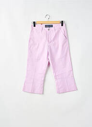 Pantalon trei sferturi buzunare violet FREEMAN T.PORTER femeie