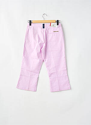 Pantalon trei sferturi buzunare violet FREEMAN T.PORTER femeie