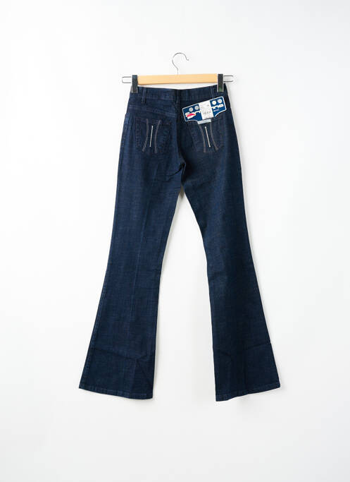 Blugi cu croială evazată albastru FORNARINA femeie