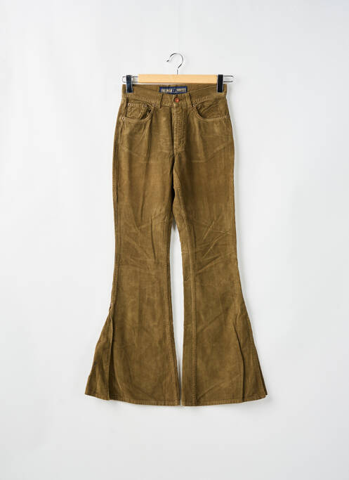 Pantalon evazat verde FREEMAN T.PORTER femeie