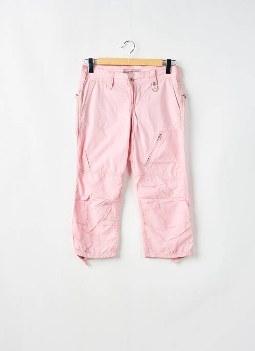 Pantalon trei sferturi roz FREEMAN T.PORTER femeie