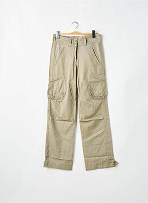 Pantalon cargo croială dreaptă mărime normală verde LADY SOUL femeie