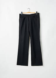 Pantalon chino țesătură poplin mărime normală negru LADY SOUL femme