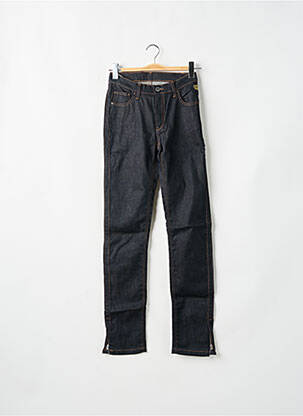 Blugi cu croială dreaptă negru DEEP SOUL bărbat