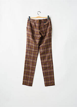 Pantalon chino mărime normală mărime normală maro LEON & HARPER femeie