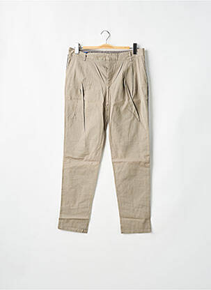 Pantalon chino broderie galoni laterali mărime normală gri LEON & HARPER femeie