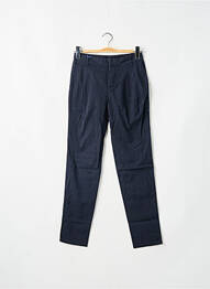 Pantalon chino broderie galoni laterali mărime normală albastru LEON & HARPER femeie
