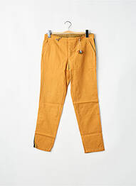 Pantalon chino broderie galoni laterali mărime normală galben LEON & HARPER femeie
