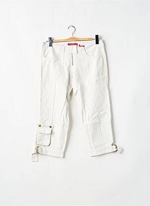 Pantalon trei sferturi alb MISS SIXTY femeie