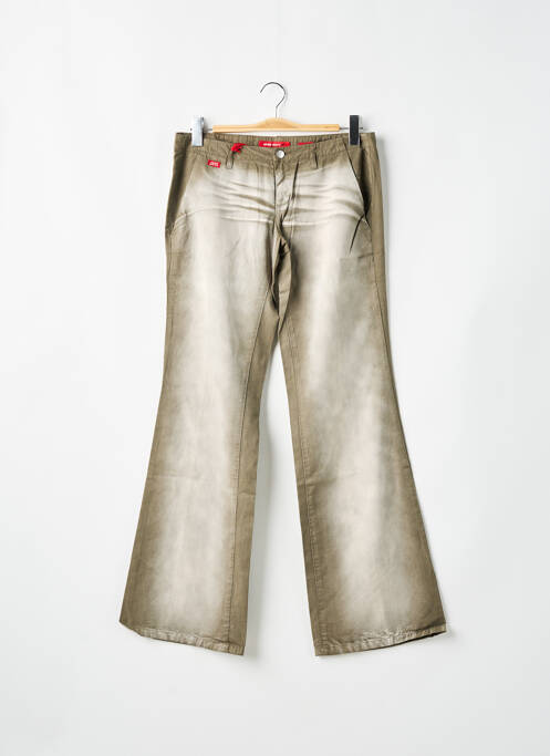 Blugi cu croială dreaptă verde MISS SIXTY femeie