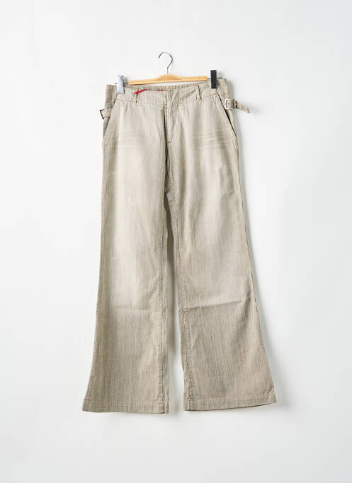 Blugi cu croială dreaptă bej MISS SIXTY femeie