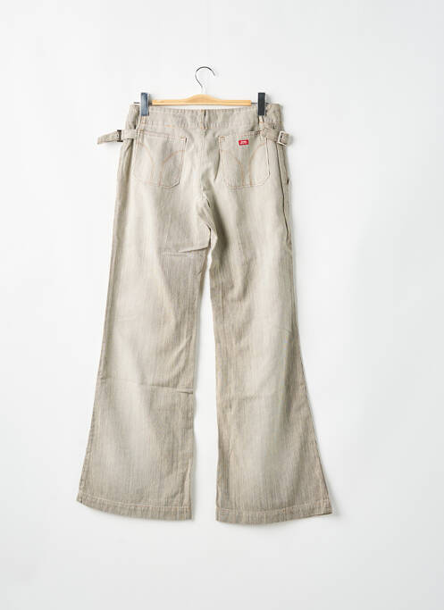 Blugi cu croială dreaptă bej MISS SIXTY femeie