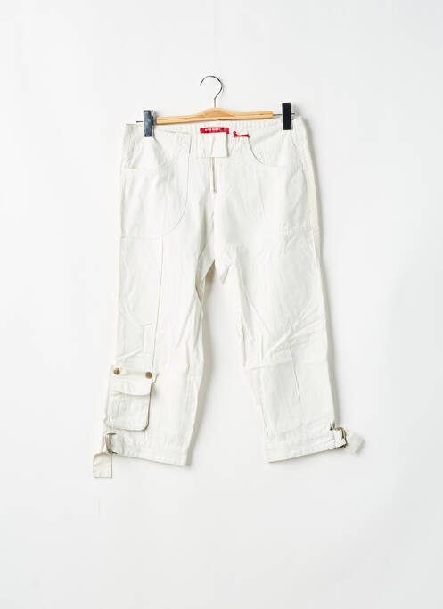 Pantalon trei sferturi alb MISS SIXTY femeie