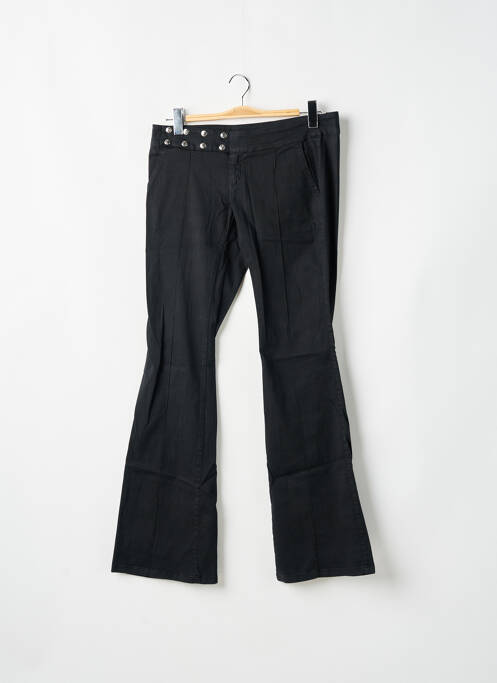 Blugi cu croială evazată negru PHARD femeie