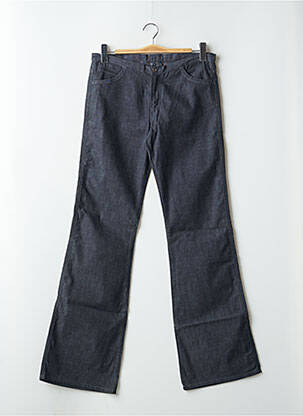 Blugi bootcut țesătură brută talie joasă albastru RWD femeie