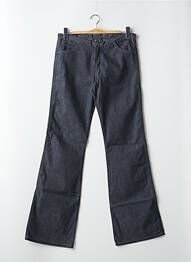 Blugi bootcut țesătură brută talie joasă albastru RWD femme