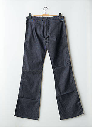 Blugi bootcut țesătură brută talie joasă albastru RWD femeie