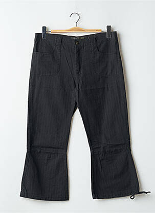 Pantalon trei sferturi negru RWD femeie