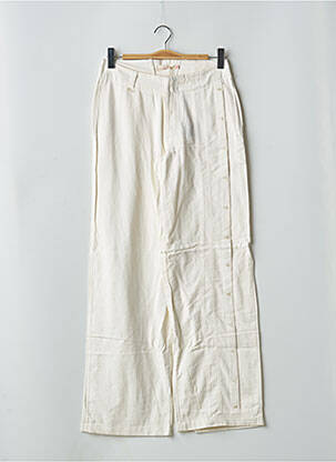 Pantalon larg bej SCHOOL RAG femeie